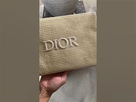 dior raffia gift with purchase|dior caro raffia.